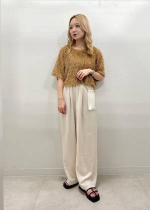 『もけもけ感』たまらん♡【ROPÉ PICNIC】上品さも可愛さも◎「フリンジトップス」