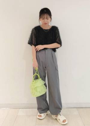 『もけもけ感』たまらん♡【ROPÉ PICNIC】上品さも可愛さも◎「フリンジトップス」