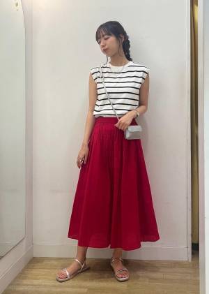 差し色に『赤』が可愛い♡【ROPÉ PICNIC】コーデが映える！「赤色アイテム」
