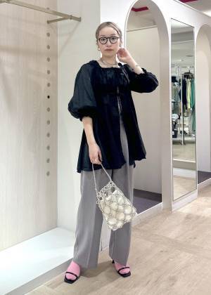 このシルエットたまらん♡【VIS】着るだけで可愛いが手に入る！「チュニックブラウス」