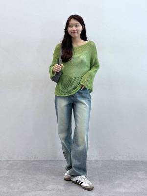 夏 → 秋も大活躍！？ オシャレに差がつく【メッシュトップス】