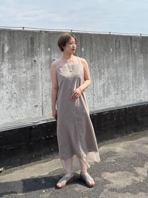 『なんか物足りない』→ 解決！【セットワンピ】で即オシャレ♡