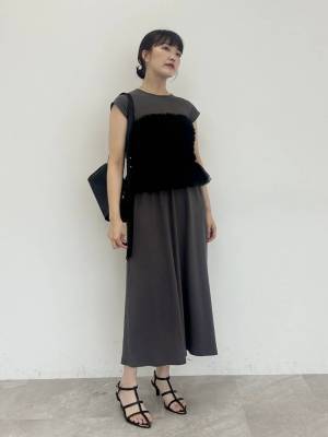 『なんか物足りない』→ 解決！【セットワンピ】で即オシャレ♡