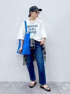 半袖じゃなくて『7分袖』が正解！【グローバルワーク】いま狙いたい♡「機能性Tシャツ」