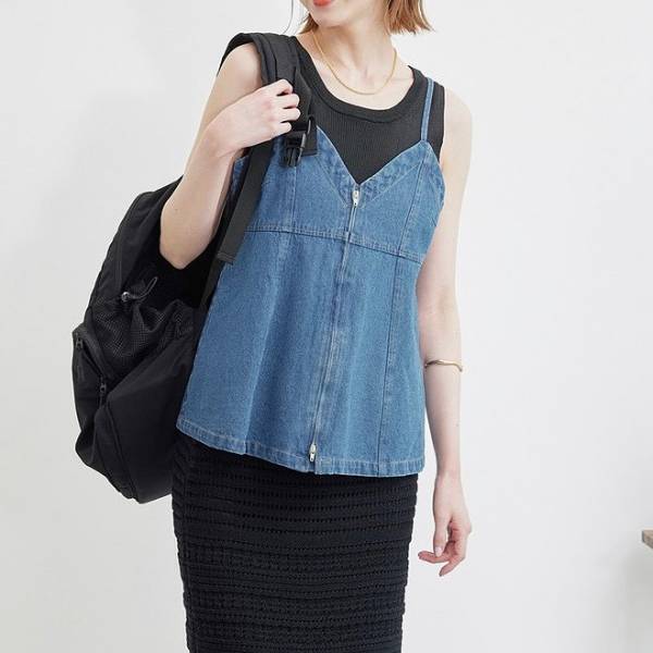 夏 → 秋にも大活躍♡【ROPÉ PICNIC】の「デニムアイテム」なら即オシャレ見え！