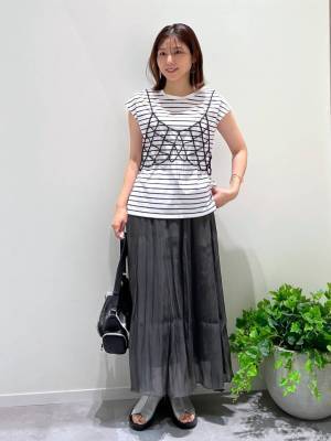 今買って長く使える！【グローバルワーク】合わせるだけで今っぽ♡「パールビスチェ」