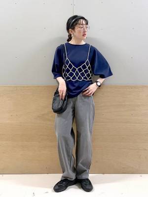 今買って長く使える！【グローバルワーク】合わせるだけで今っぽ♡「パールビスチェ」