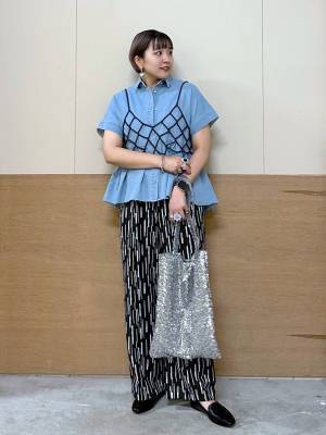 今買って長く使える！【グローバルワーク】合わせるだけで今っぽ♡「パールビスチェ」