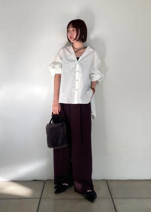 夏 → 秋コーデの救世主♡ 1枚はGETしておきたい【大きめシャツ】