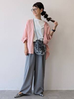 夏 → 秋コーデの救世主♡ 1枚はGETしておきたい【大きめシャツ】