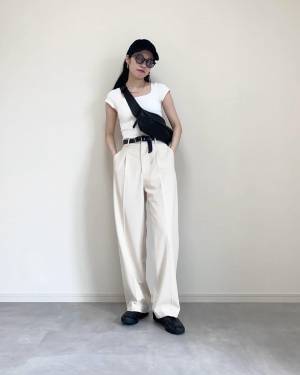 《値下げキターーッ！！》【ユニクロ】きれいめもカジュアルも◎「高見えTシャツ」