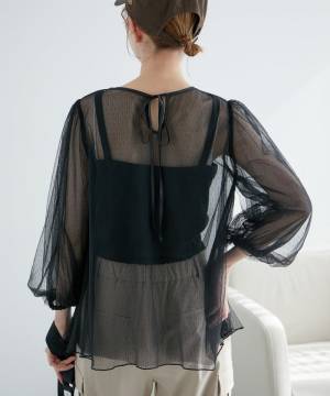 まだまだ買わせてッ！【ROPÉ PICNIC】上品見えが叶う♡「チュールトップス」