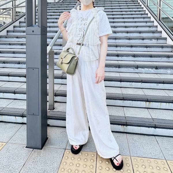 穿き心地 & 着回し力抜群！【GRL】オンオフ使える「万能ワイドパンツ」