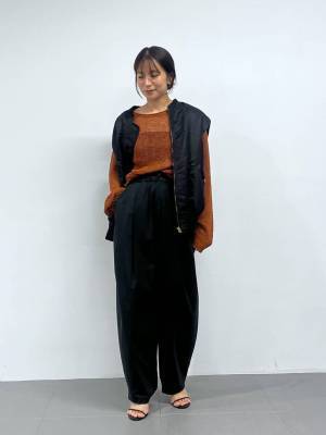 『秋色』をチラ見せ♡ 残暑に映える【季節先取りコーデ】