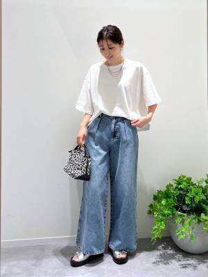 今すぐ買いに行きたい！【グローバルワーク】ヴィンテージ感が今っぽ♡「デニムパンツ」