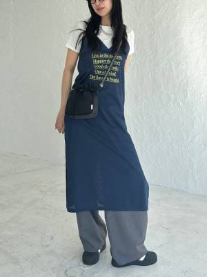 ＜真似するだけでOK！＞サマ見えする【ワンピ × パンツ】の「レイヤードコーデ術」