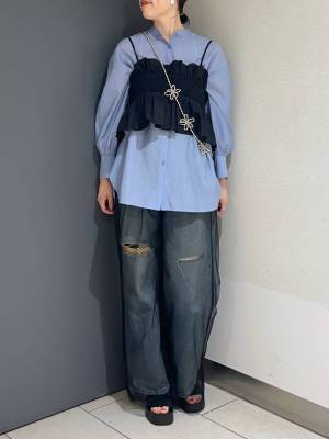 トレンド感半端ない！【ローリーズファーム】即おしゃれ見えする♡「レイヤードパンツ」