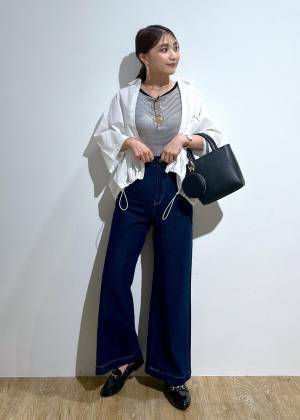 すぐマネしたい♡【ROPÉ PICNIC】初秋に重宝する「羽織りコーデ」