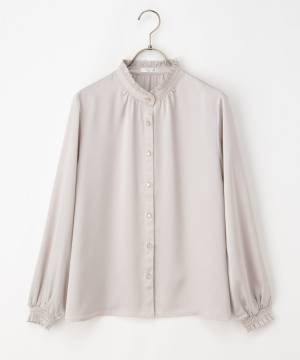 ほどよい華やかさをプラス♡【ハニーズ】上品 & 大人っぽ「フリルブラウス」