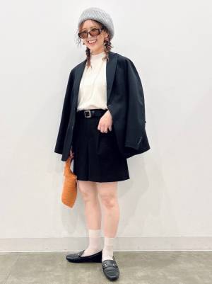 あえての『メンズ』がよき♡【GU】今から活躍しそう！「キレイめジャケット」