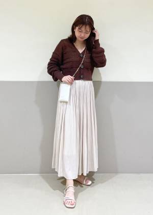 ベーシックなのに目を惹く♡【ROPÉ PICNIC】着回し力高めの「カーディガン」