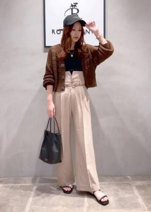 ベーシックなのに目を惹く♡【ROPÉ PICNIC】着回し力高めの「カーディガン」