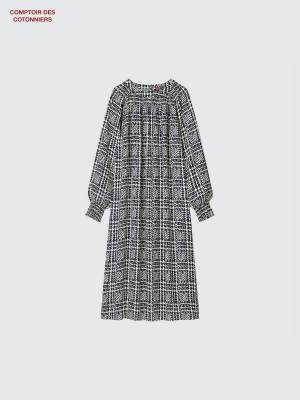 楽ちん上品♡ 【ユニクロ】体型カバーも狙える！？「キレイ目ワンピ」