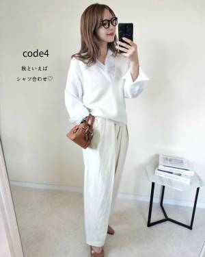 ソフトな肌ざわりに癒されそう♡【ユニクロ】の高見え「3DスフレヤーンVネックベスト」