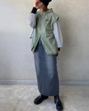 やっぱパトやめられん！【しまむら】即マネしたい♡「激カワベスト」