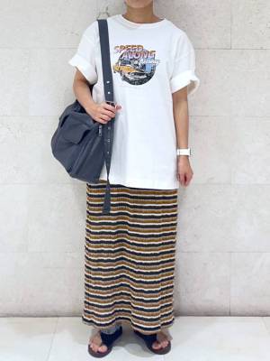 真似させてーッ！！【ローリーズファーム 】ポップな配色の「レトロっぽコーデ」