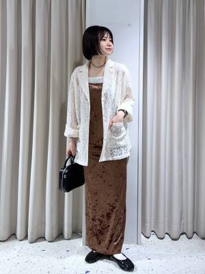 ＜年がら年中、着回せそう♡＞おしゃれに差がつく【主役級キャミワンピ】