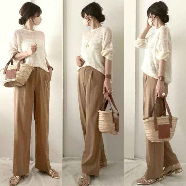 きれい目好きは必須かもッ！【ユニクロ】の「秋ニット」が大活躍の予感♡