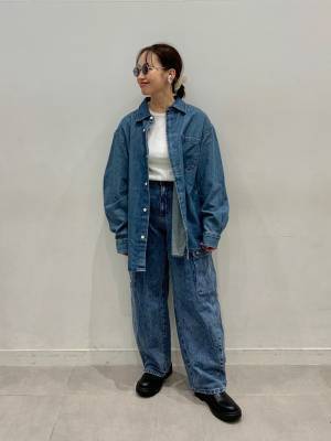 『新作』キターーッ！！【GU】シルエットが可愛い♡「カーゴジーンズ」