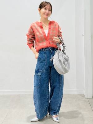 『新作』キターーッ！！【GU】シルエットが可愛い♡「カーゴジーンズ」