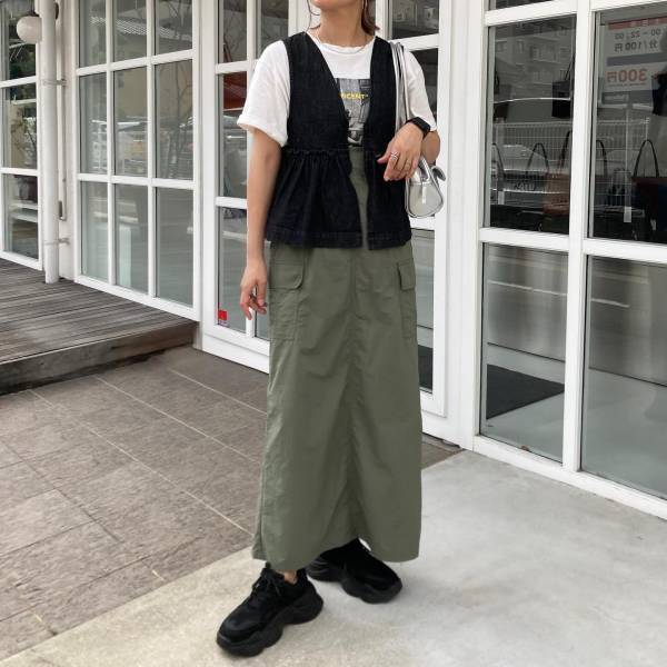 着回し力高め！【しまむら】の「旬顔ベスト」を即ゲットすべし♡