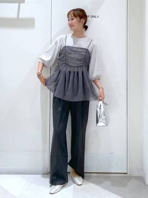 トレンドコーデ、即完成♡【グローバルワーク】重ねるだけの「旬顔ベスト・ビスチェ」