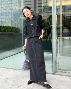 ＜重たく見えない！＞大人きれいに決まる【オールブラックコーデ】