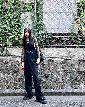 ＜重たく見えない！＞大人きれいに決まる【オールブラックコーデ】