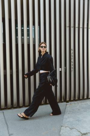 モデル兼クリエイター、ジャクリーン・ツェルヴィスが纏う今季トレンド