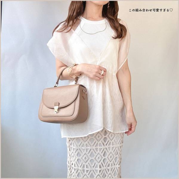 か、かんわいぃぃッ！【しまむら】やさしい色味がたまらない♡「淡色トップス」