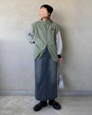 秋にマネしたい♡【しまむら】一枚重ねるだけでオシャレ見えする「ベスト &#038; ジレ」