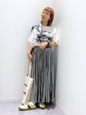 秋の【グローバルワーク】で見つけた！こなれ感が増す♡「大人っぽスカート」