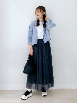 秋の【グローバルワーク】で見つけた！こなれ感が増す♡「大人っぽスカート」