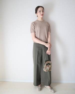 イロチ買いしたくなっちゃう♡【ユニクロ】楽ちんきれいに穿ける！「優秀ワイドパンツ」