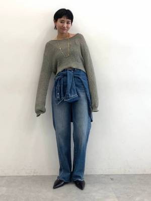 『夏 → 秋』の救世主！ 着ても巻いてもOK♡【こなれシャツ】