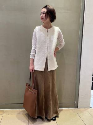 『着太り問題』→【ベスト &#038; ジレ】で解決！ 即こなれる♡「洗練コーデ」