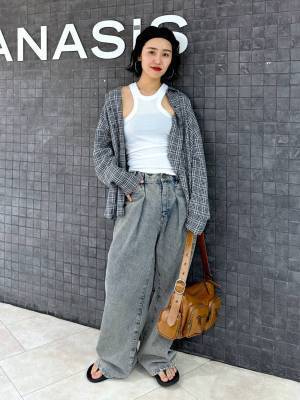 ＜海外ファッショニスタ風♡＞この秋ゲットするなら【ゆったりデニム】