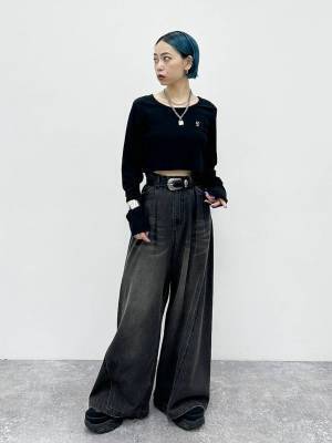 ＜海外ファッショニスタ風♡＞この秋ゲットするなら【ゆったりデニム】