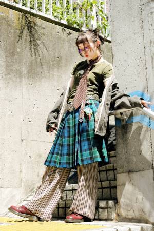 【TOKYOストリートスナップ】Vol.7自由に自分らしく！柄レイヤードで作る秋コーデ