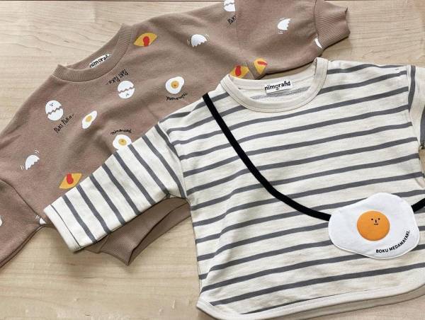 たまごモチーフが激かわ♡しまむら・ミモランドのベビー服に注目！